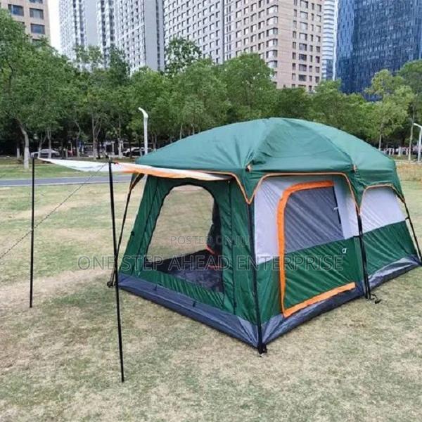 Large Stripes 2 Rooms Tent - main view