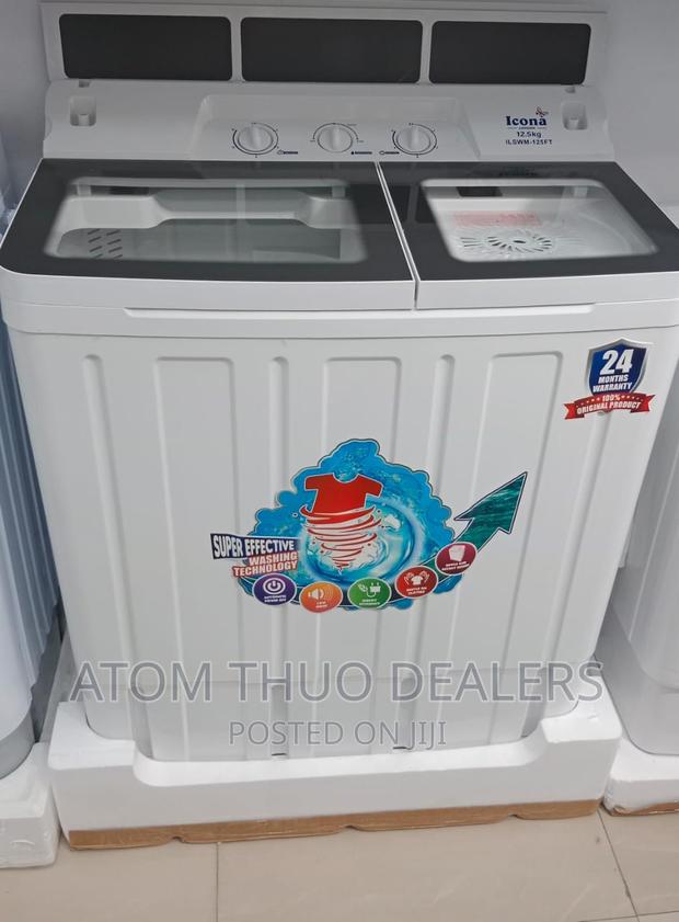 12.5kgs Icona Twin Tub Washing Machine