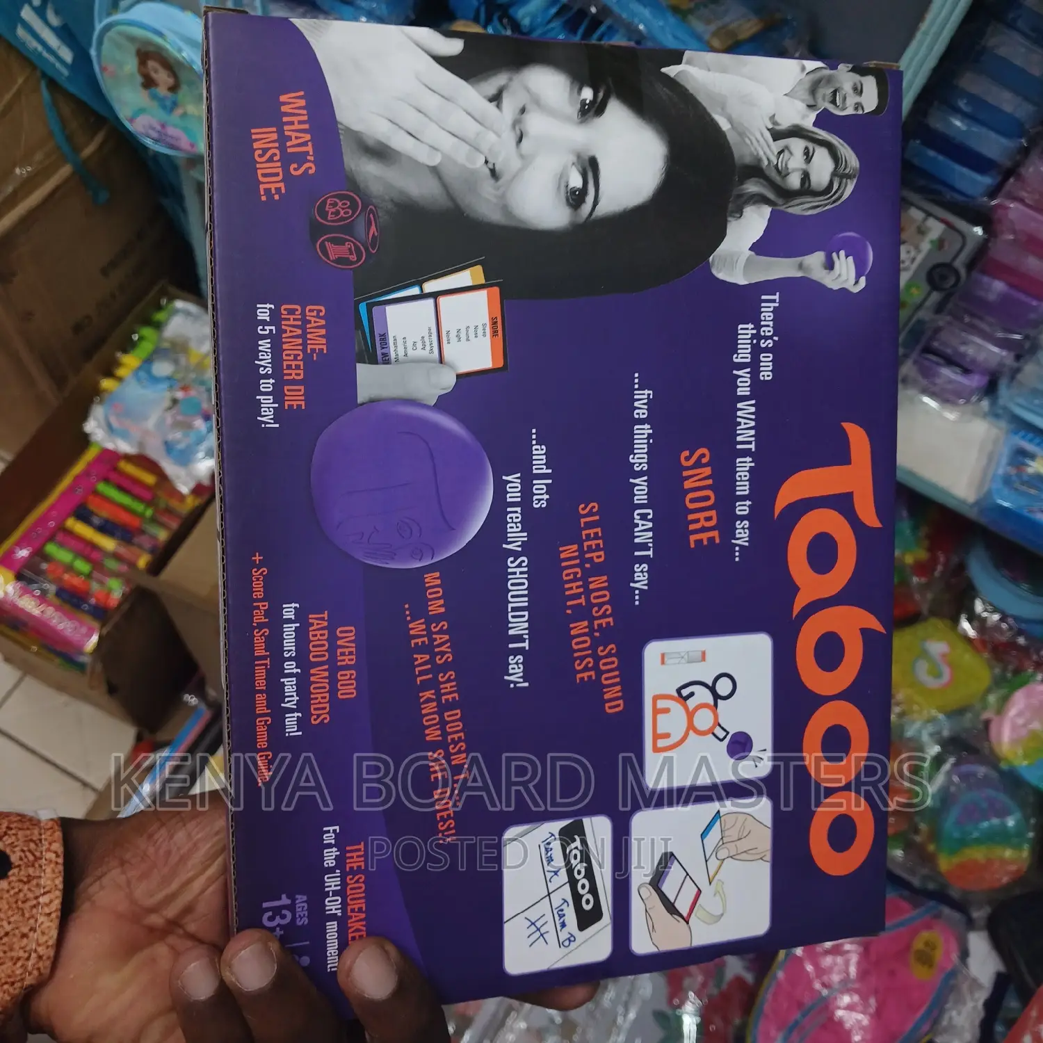 Game of Taboo for All. Taboo Taboo Taboo Taboo