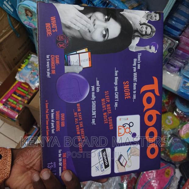 Game of Taboo for All. Taboo Taboo Taboo Taboo
