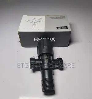 Cross Angle Valve Black