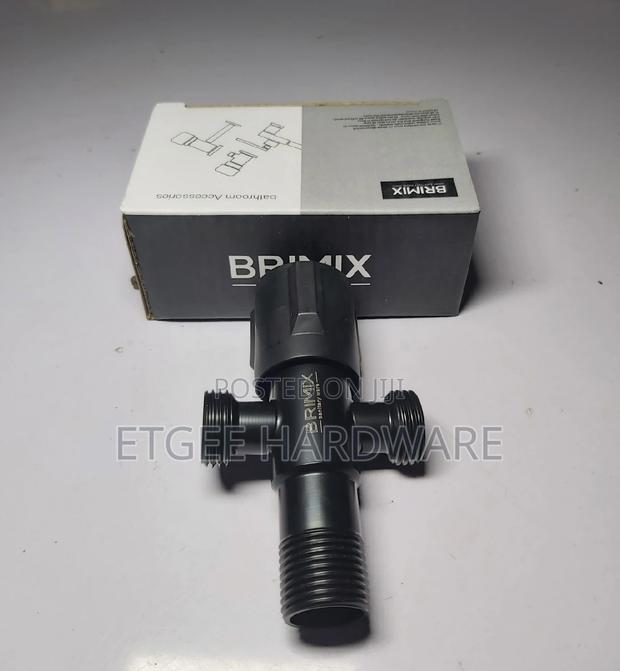 Cross Angle Valve Black