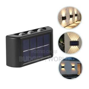 6 LED Solar Wall Lamp Outdoor-Wall Lamp Solar Garden Lights