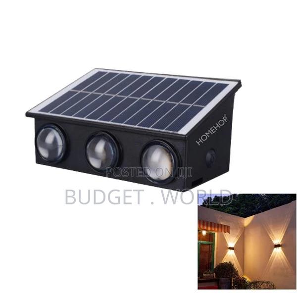 Fence Lamp Solar Powered for Garden Decoration 6 LED.
