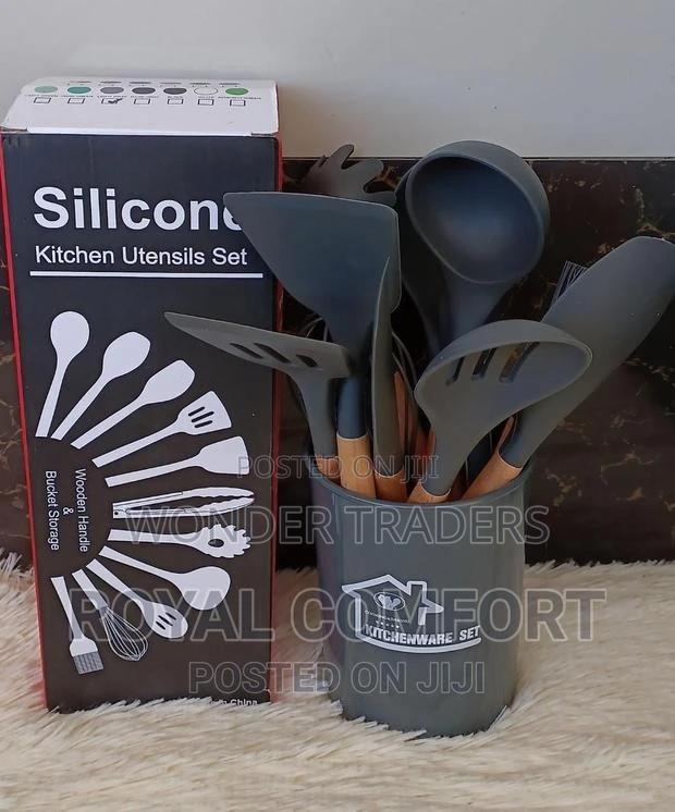 12pcs/11 PCS Silicone. Spoon - main view