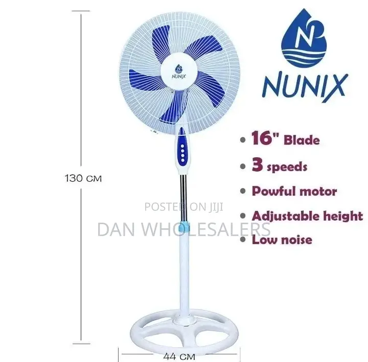 16 Inches Nunix Stand Fan