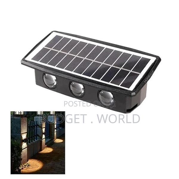 6LED Solar Garden Lamp Decorative Lighting Wall Light - main view