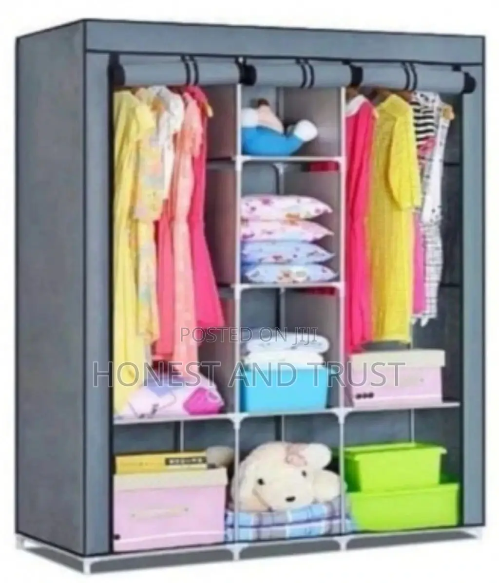 Wooden Wardrobe 3 Column