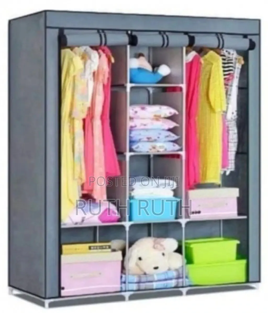 Wooden Wardrobe 3 Column