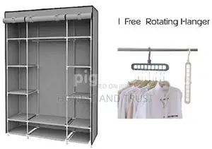Wooden Wardrobe 3 Column