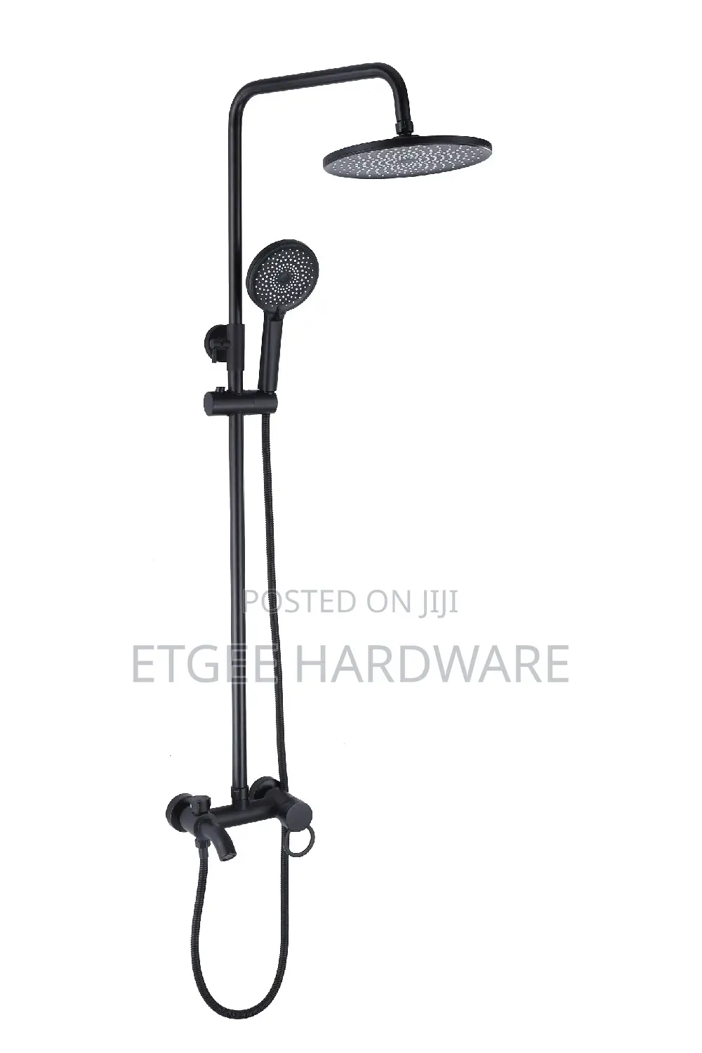 Black Shower Mixer 8807x