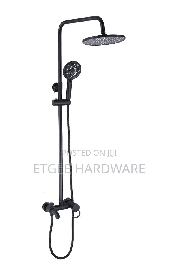 Black Shower Mixer 8807x