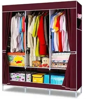 Wooden Wardrobe 3 Column