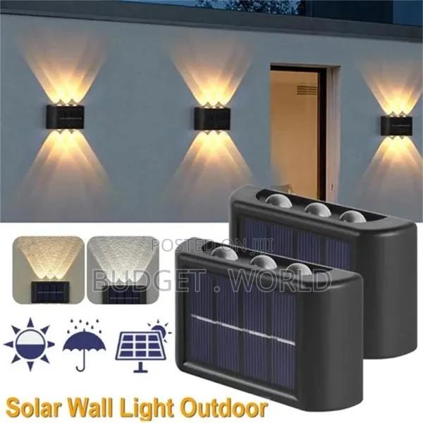 2pcs Outdoor Lighting,Up Down Lighting,Stairs,Fence,Garden