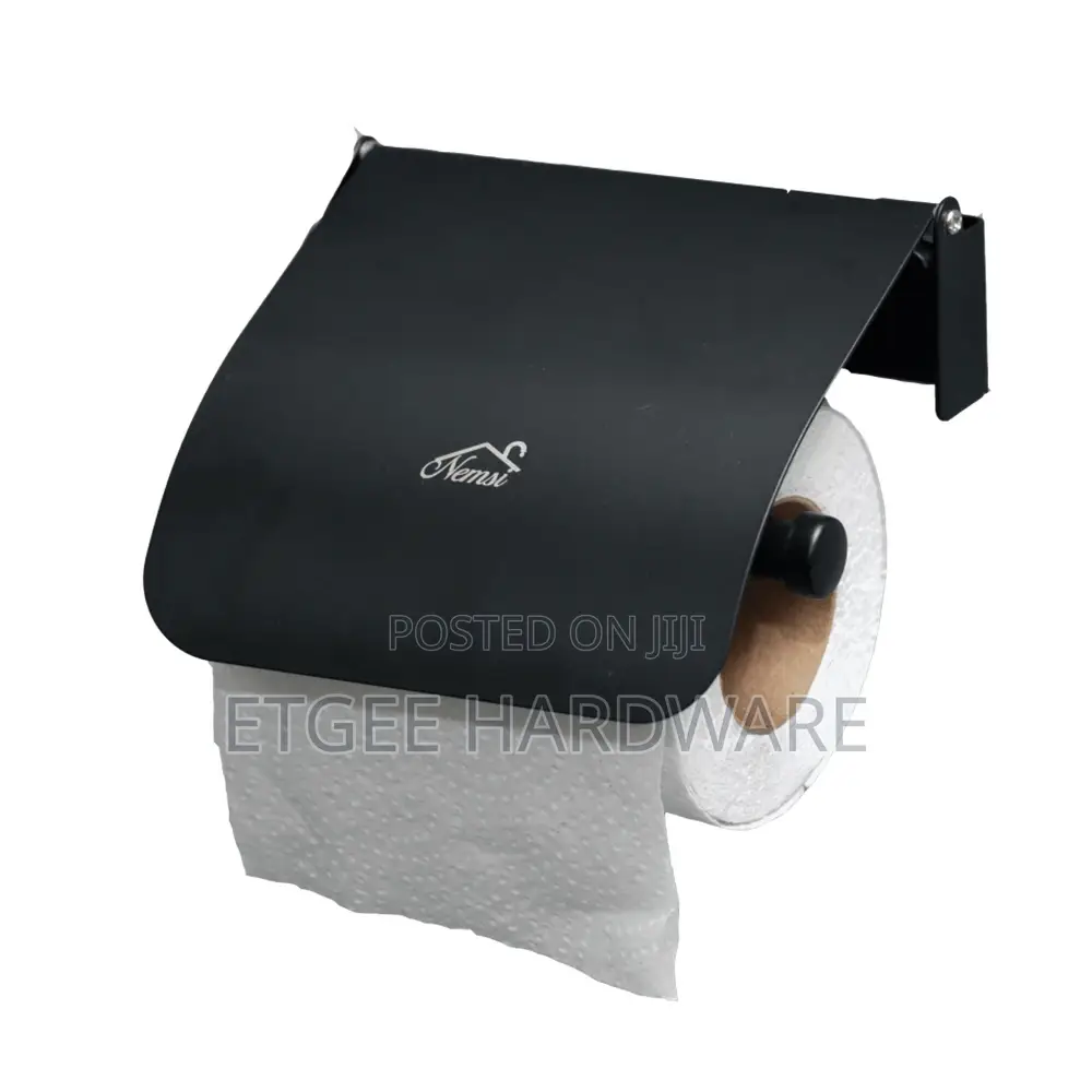 Tissue Holder Black Flap