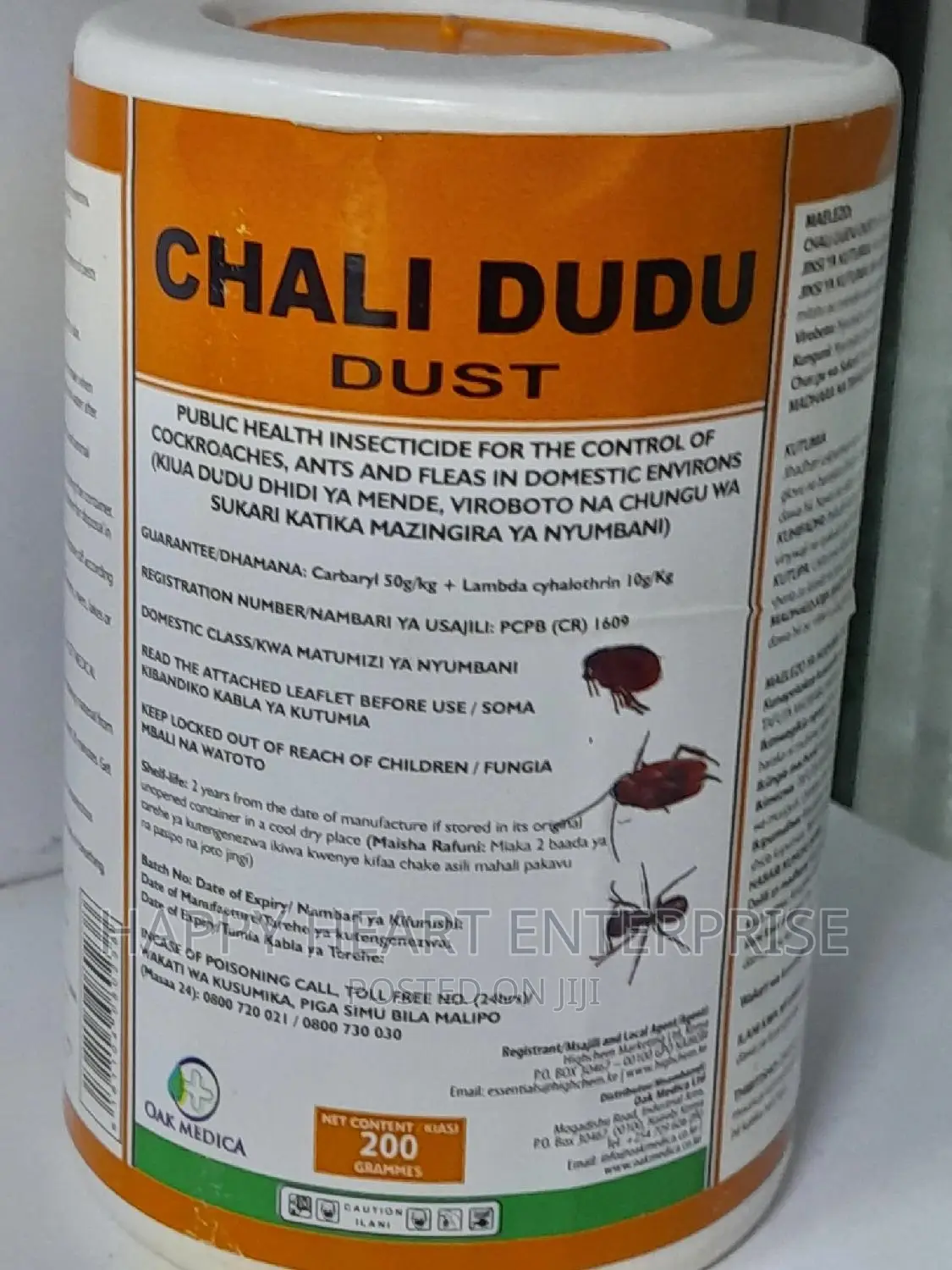 Chali Dudu Dust Cockroach Powder 200G