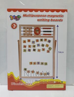 Wooden White Board Magnetic Double Sided - thumbnail 2