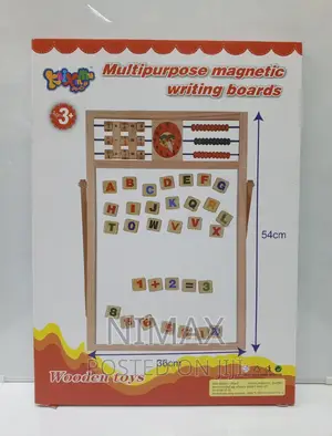 Wooden White Board Magnetic Double Sided