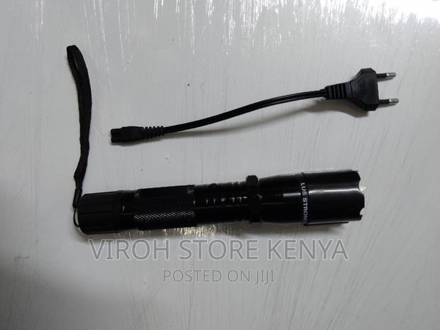 Type 288 Flashlight Rechargeable Torch With Laser - thumbnail 2