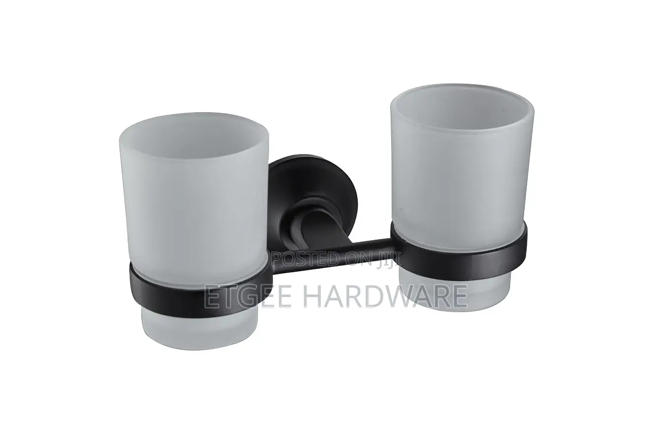 Double Toothbrush Holder Black 6100