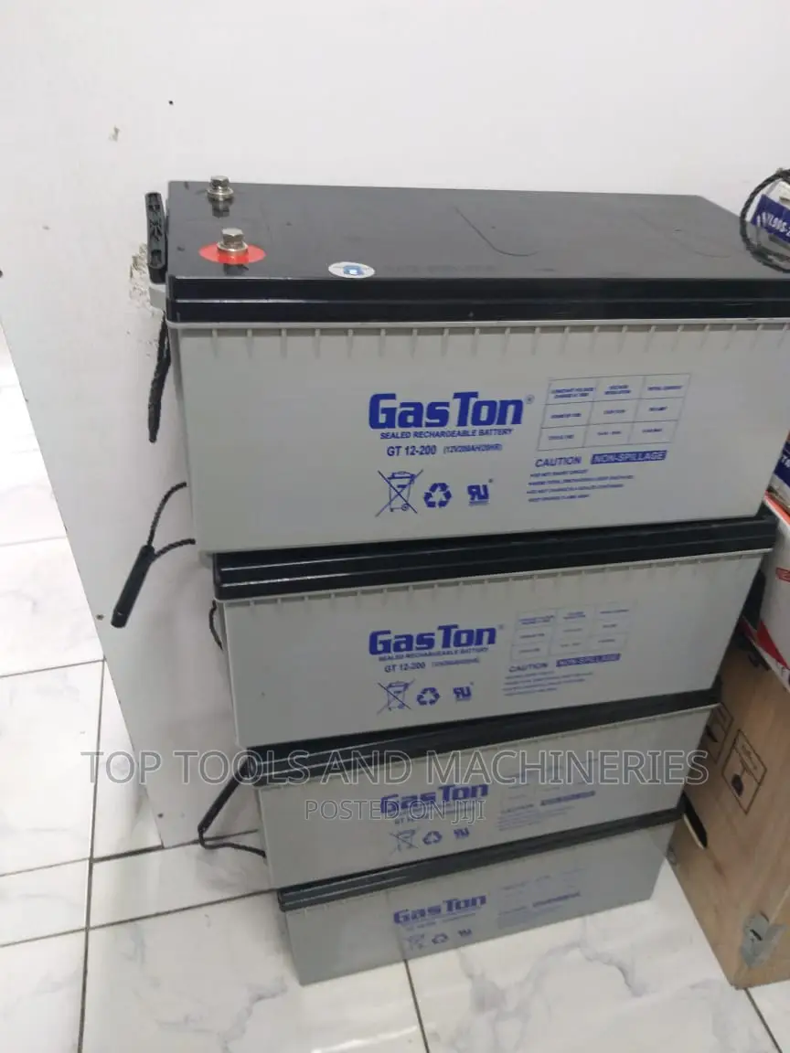 Gaston 12V 200ah Maintenance Free Solar Battery