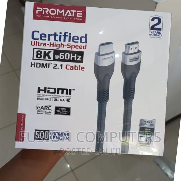 Promate at 60hz Ultra High-Speed HDMI 2.1 Cable