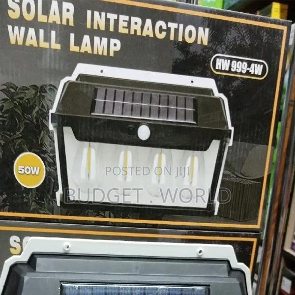50watts Motion Sensor Solar Powered Wall Light Street Lamps - main view