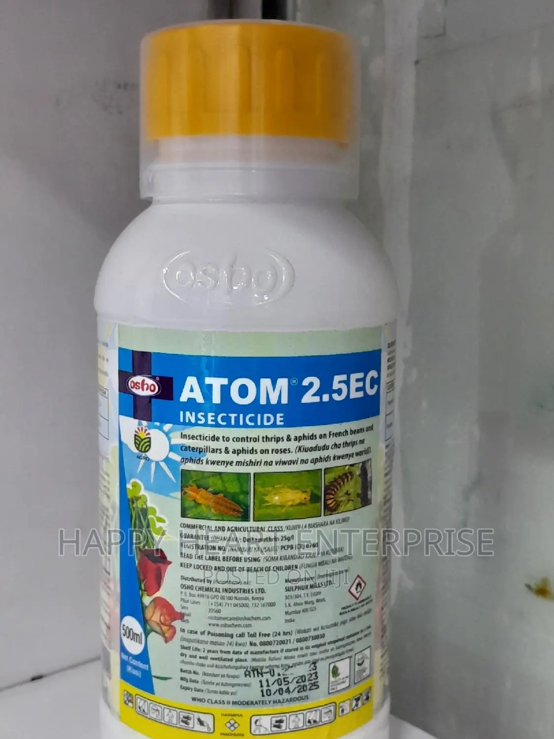 Atom 2.5ec Insecticide 500ml