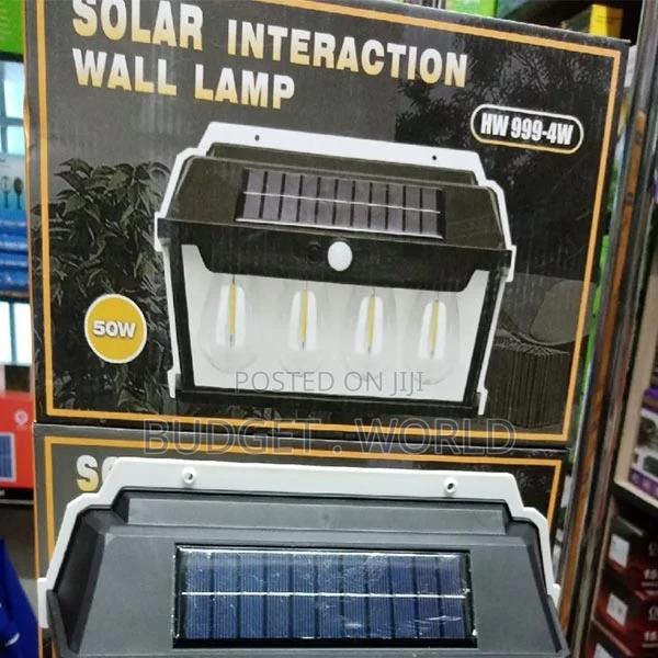 50watts Pir Motion Sensor Solar Power Wall-Street Lamp Light