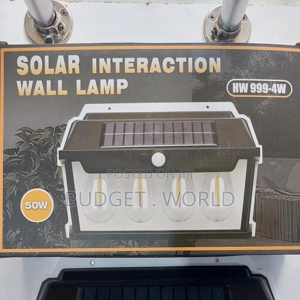 Solar Wall Interaction Lamp 50watts With Pir Motion Sensor - main view