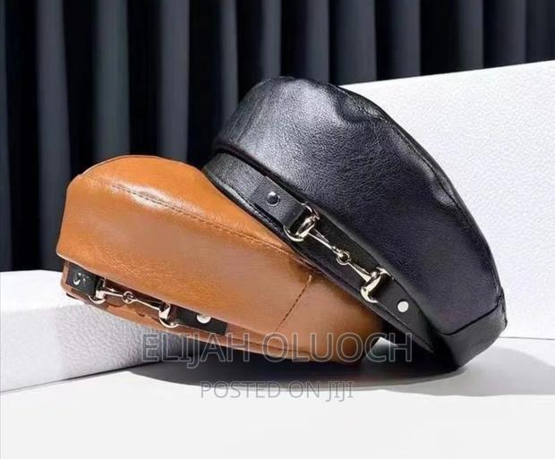 Ladies Leather Berets - main view