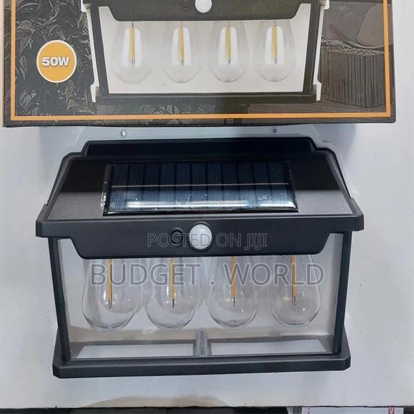 New 50watts Motion Sensor Solar Interaction Wall Lamp - main view