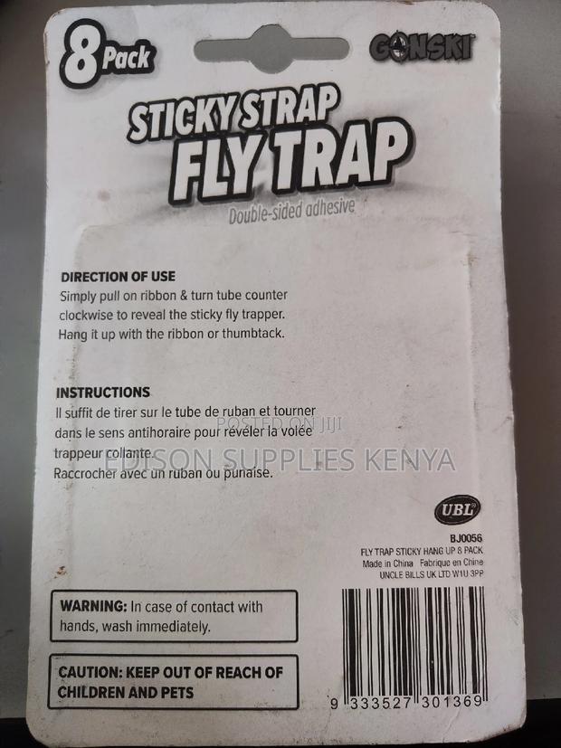 Fly Trap Sticky Strap Gonski Sticky Strap Flies Trap 8 Pack Premium - thumbnail 4