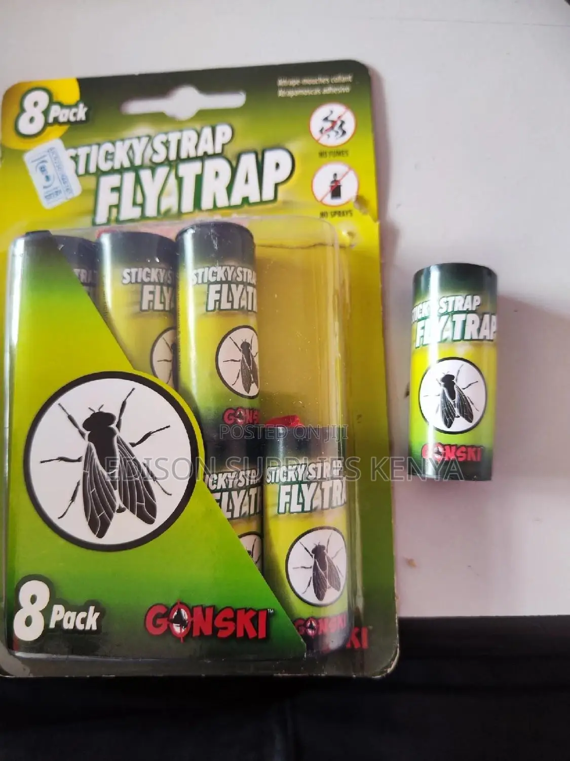Fly Trap Sticky Strap Gonski Sticky Strap Flies Trap 8 Pack Premium