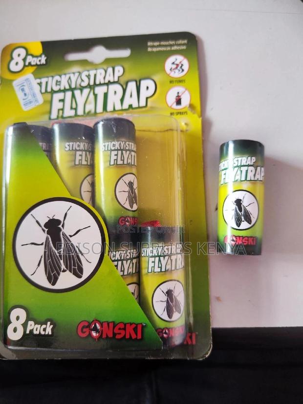 Fly Trap Sticky Strap Gonski Sticky Strap Flies Trap 8 Pack Premium