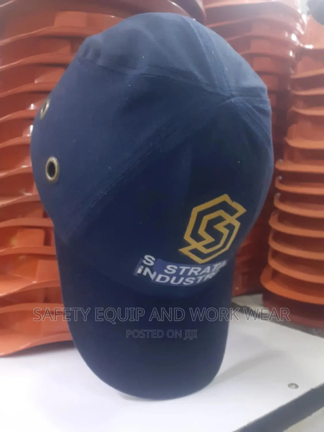 Navy Blue Bump Cap