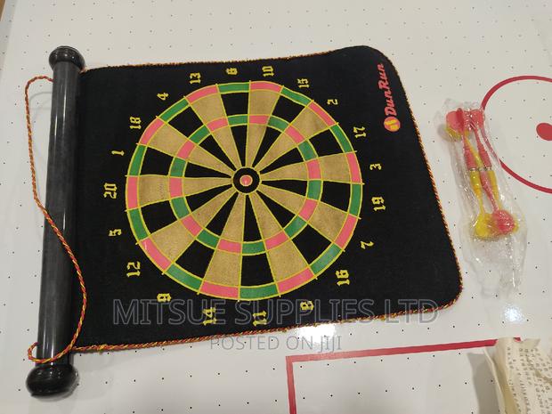 Double Sided Magnetic Dart on Canvas Portable Foldable