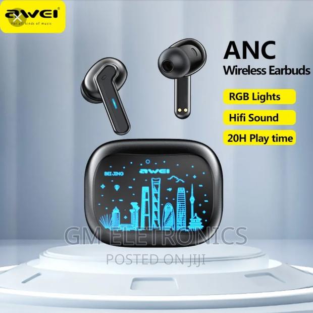 Awei (T53) With Active Noise Reduction TWS Earpods. - thumbnail 3