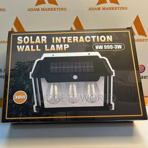 3 Modes Motion Sensor Solar Light Set (Wall Mounted Pack - main view