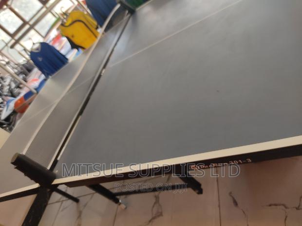 Dun Run Table Tennis Table MDF- Standard Size With Wheels - thumbnail 4
