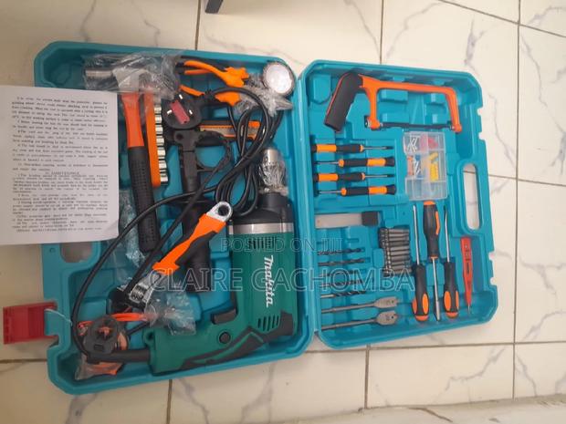 New Makita Drill Set Corded - main view