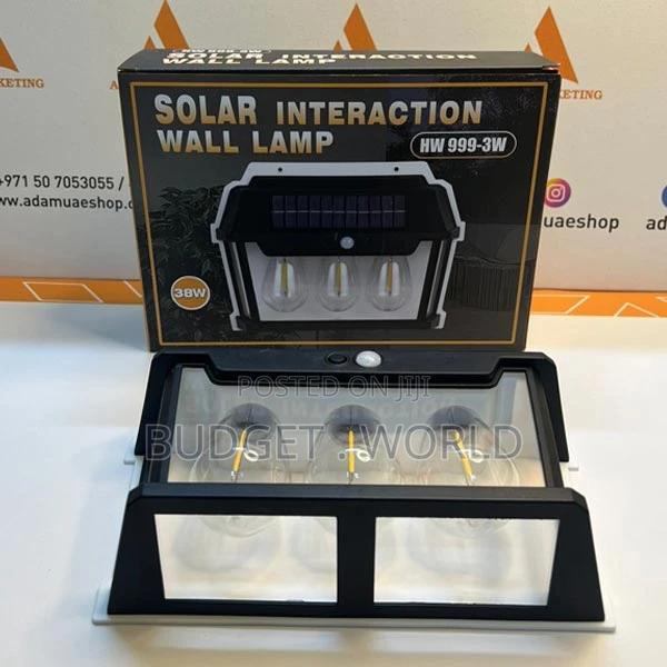 38watts Motion Sensor Solar Interaction Wall Lamp.- - main view