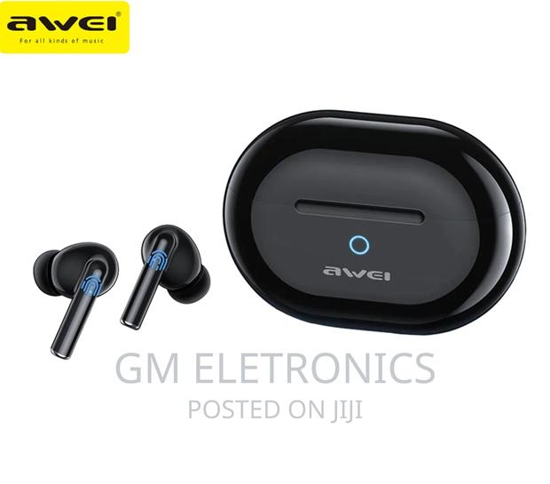 Awei T61 TWS Wireless Bluetooth Earbuds With Charging Case. - thumbnail 2
