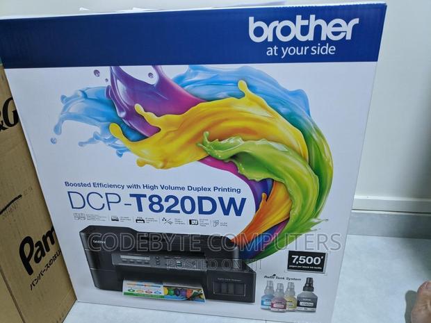 Brother DCP-T820DW Ink Tank Printer-• Print | Scan | Copy - main view