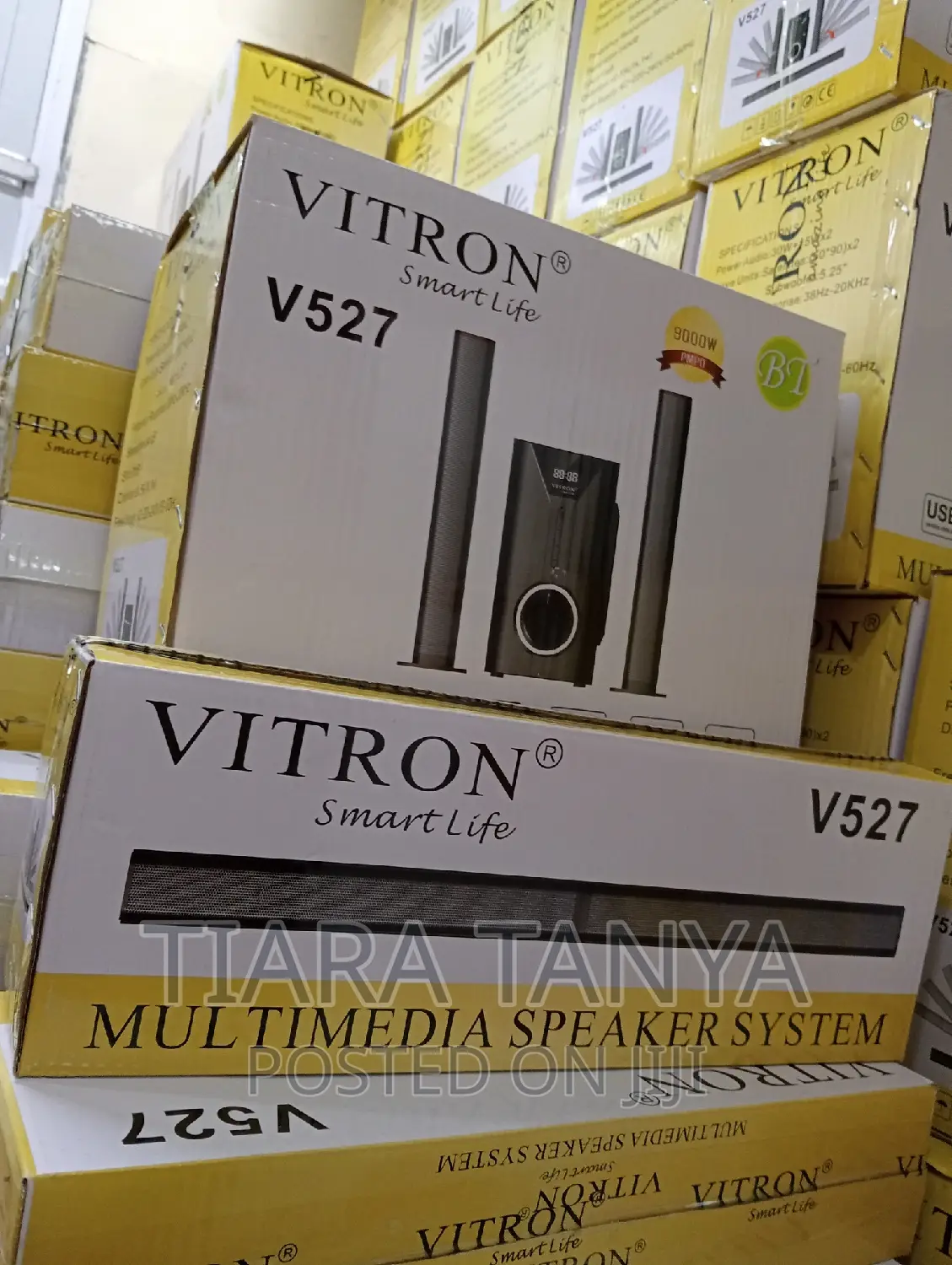 Vitron V527 - 2.1CH Multimedia Speaker BT/USB/SD/FM - 9000W