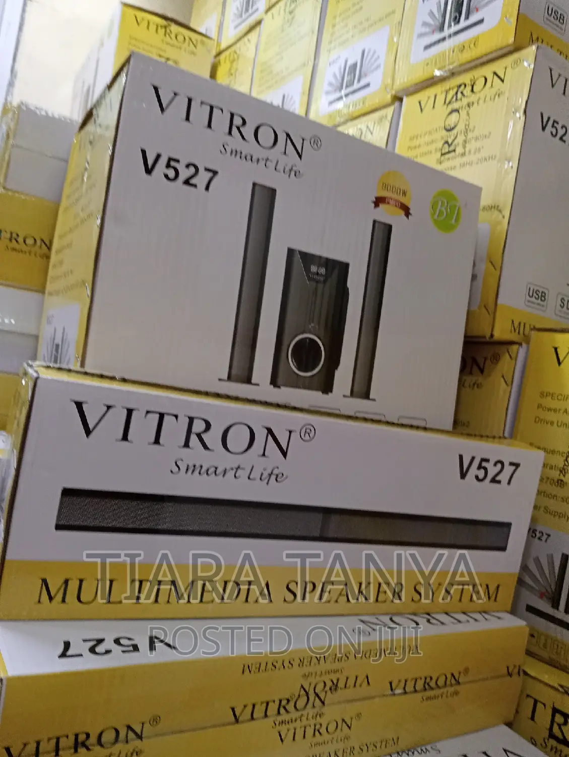Vitron V527 - 2.1CH Multimedia Speaker BT/USB/SD/FM - 9000W