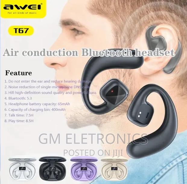Awei T67 Earhook Earbuds. - thumbnail 5