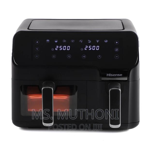 `Hisense 8.6L Dual Airfryer H09AFBK2S5 - main view