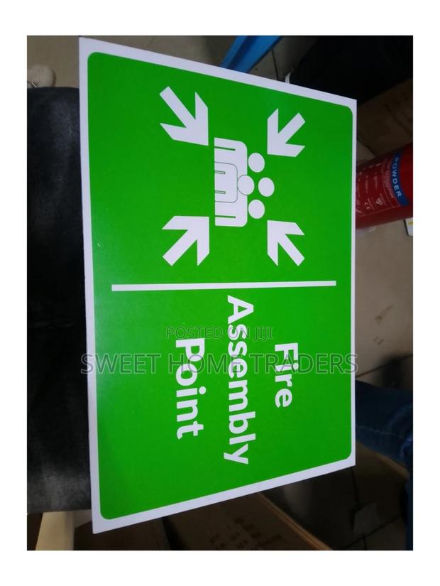 Fire Assembly Point Sign ,, - main view