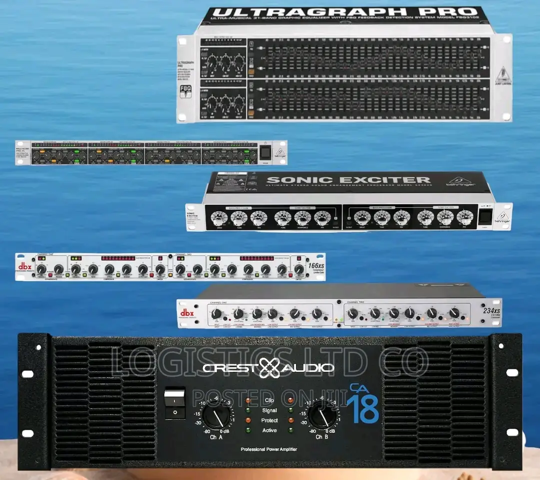 Crest Audio CA18 Complete Set-Up